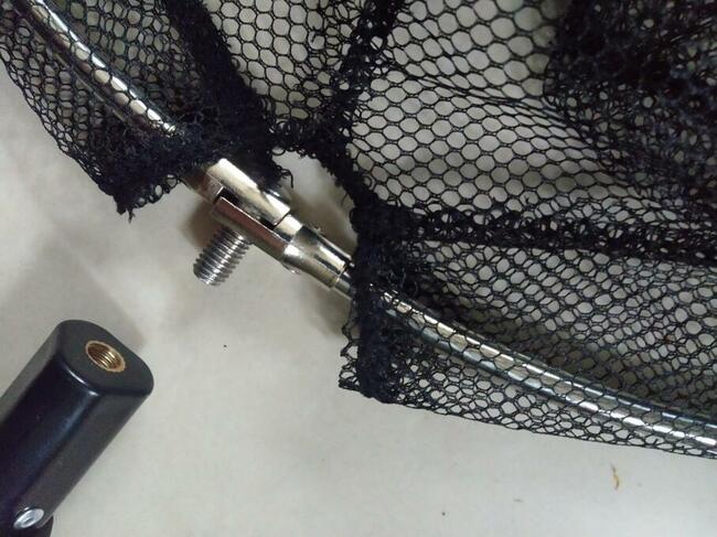 Podbierak metalowy 330cm składany kosz