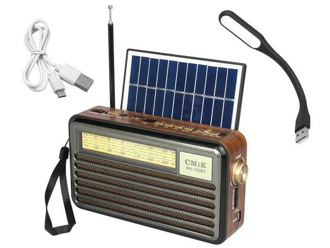 Radio retro solar bt