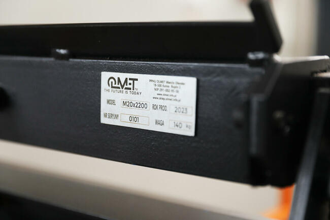 Nowy Model 2023 Gietarka Zaginarka Wyginarka M20X2200+GRATIS