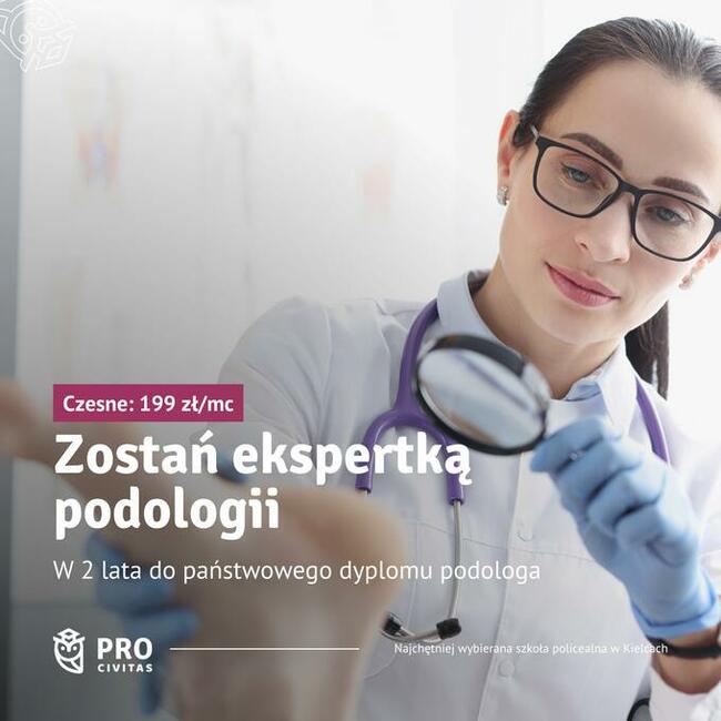 Popularny kierunek: Podolog w PRO Civitas. Zawód w 2 LATA!