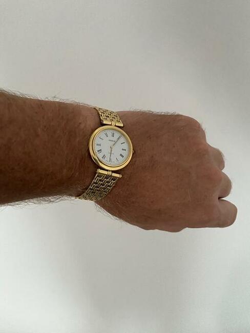 Złoty Męski Zegarek GENEVA