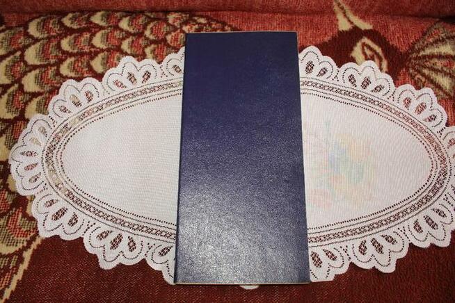 Książka kancelaryjna ze skorowidzem w kratkę PRL