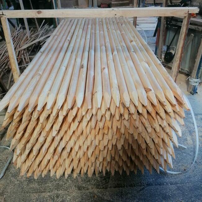 paliki do drzewek toczone fi5x250cm tartak maderapol