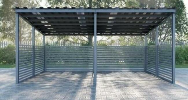 Wiata samochodowa do samodzielnego montażu