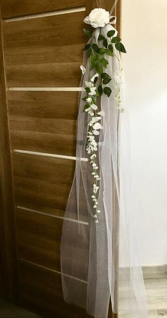 Śliczna dekoracja ślubna z gratisem