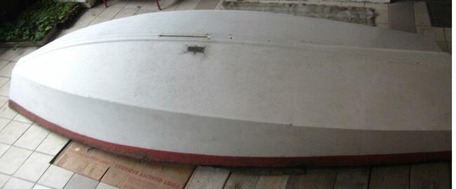 Łódź Żaglówka łódka wędkarska rekreacyjna Kadet