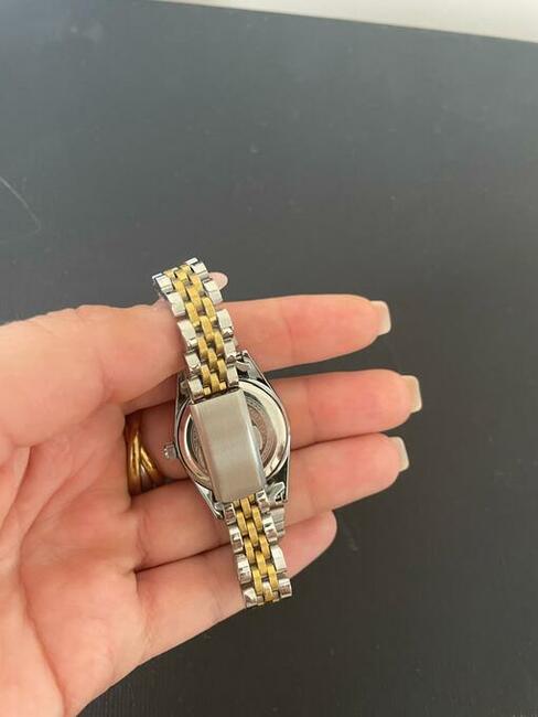 Zegarek damski srebrno złoty z bransoletą Chenxi nowy