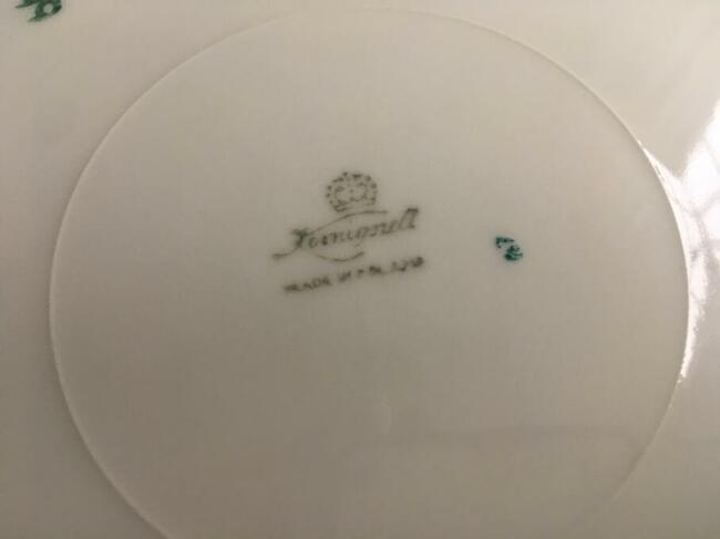 PRL Koenigszelt talerz porcelana duży