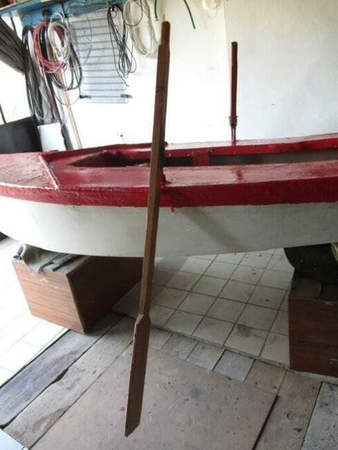 Łódź Żaglówka łódka wędkarska rekreacyjna Kadet