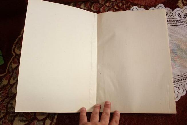 Książka kancelaryjna w kratkę PRL