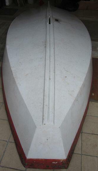 Łódź Żaglówka łódka wędkarska rekreacyjna Kadet