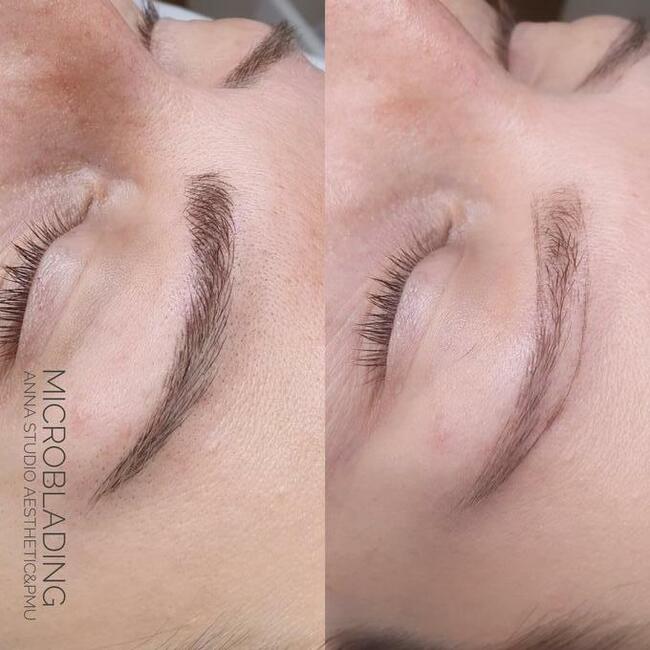 Microblading makijaż permanentny brwi