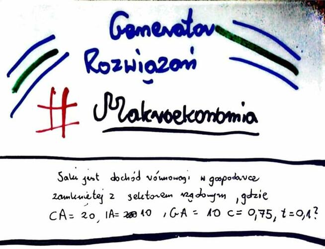Gospodarka zamknięta z sektorem prywatnym