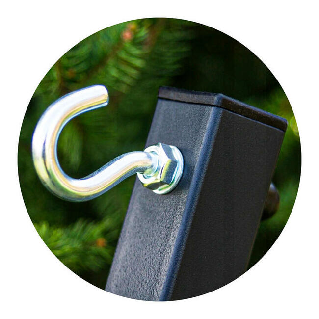 OKAZYJNY ZESTAW Hamak z Drążkiem + Metalowy Stelaż DO 255KG