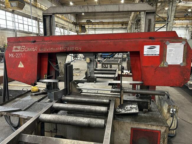 Serwis przecinarek taśmowych BOMAR - Usługi serwisowe