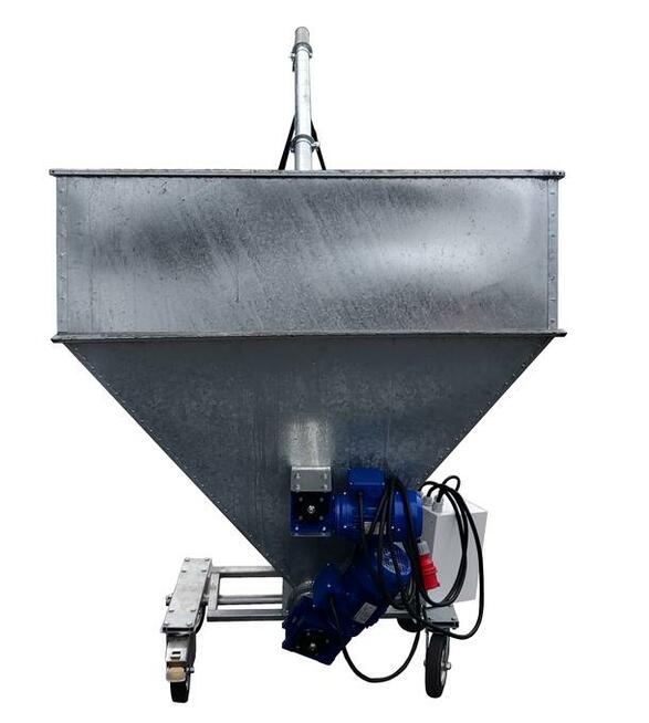 Przenośnik Podajnik Ślimakowy Do Zboża Trocin Pelletu