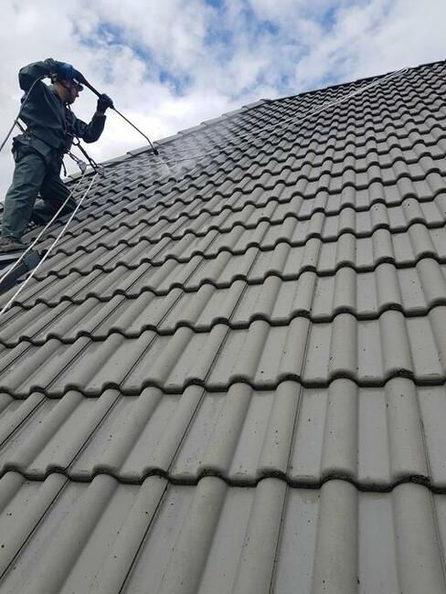 Mycie dachów, elewacji, kostki brukowej, etc.