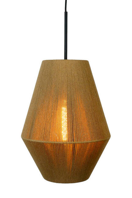 Lampa wisząca plecionka FLATA