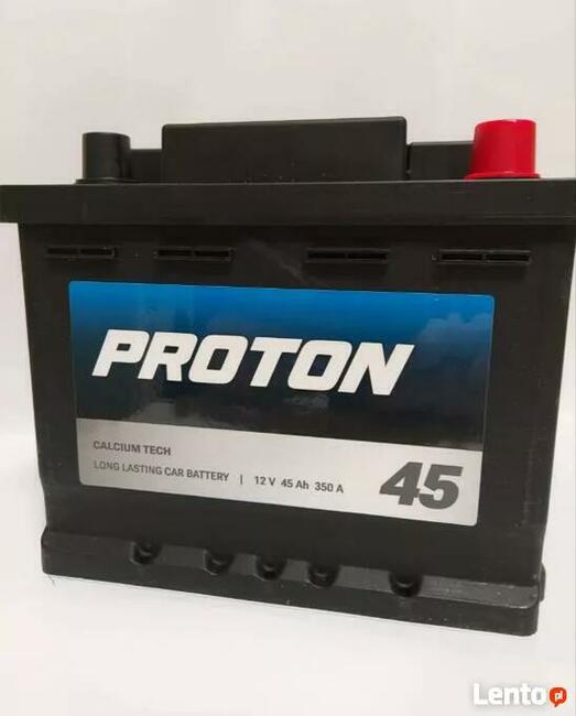 Akumulator PROTON 45Ah 350A EN PRAWY PLUS