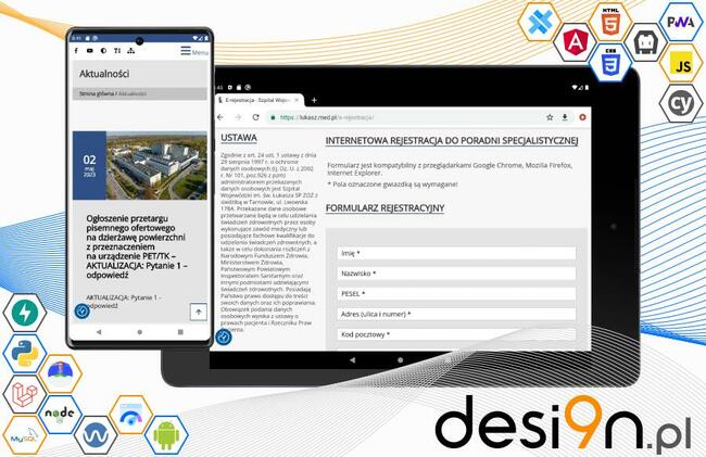 Dostosowanie stron WWW do wymagań WCAG i PageSpeed Insights