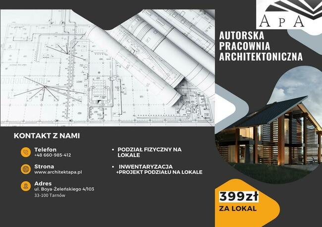 Architekt projekt wielobranżowe