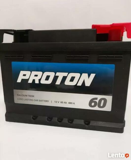 Akumulator PROTON 60Ah 480A EN PRAWY PLUS niski
