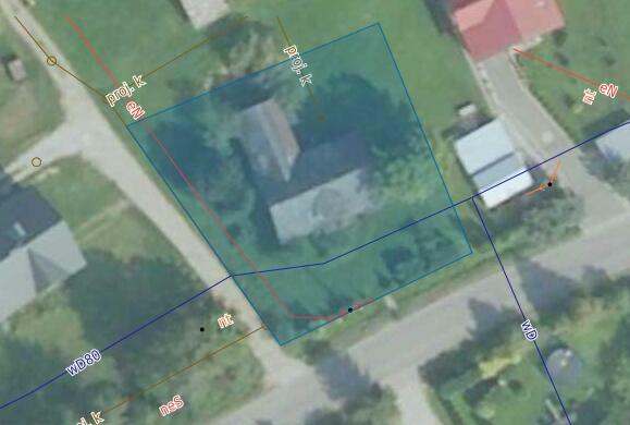 Okolica Wiśniowej stary dom