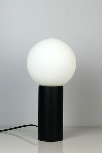 Lampa stołowa szklana kula BONSTA