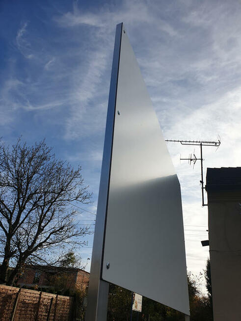 TABLICA SZYLD INFORMACYJNA DO BIURA PARKING 100x50 250cm