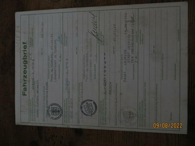 SPRZEDAM TRABANTA 601