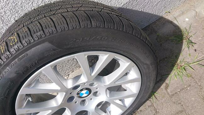 Alufelga BMW z oponą 245/50/R18 oryginalna