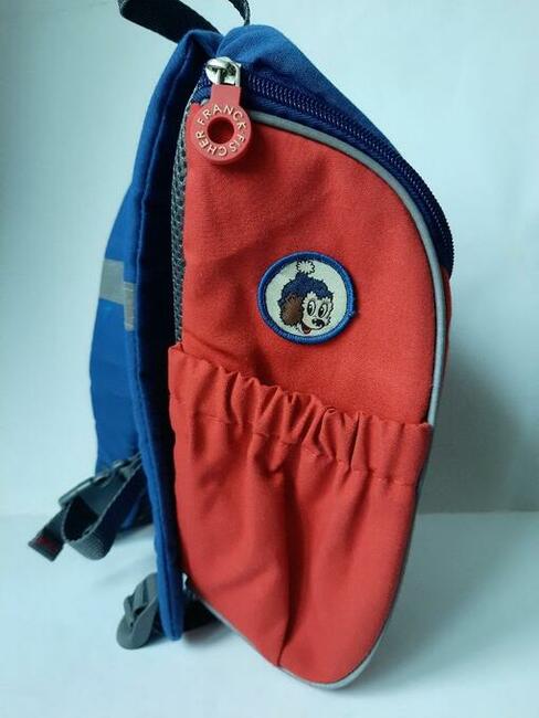 Czerwony plecak Franck Fischer