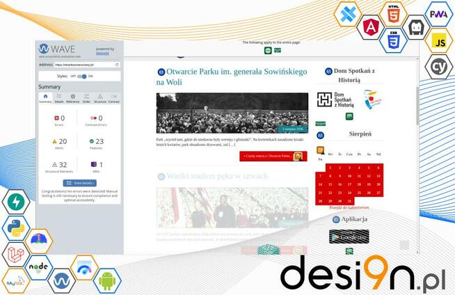 Strony internetowe dla firm – nowoczesne, szybkie, zgodne z