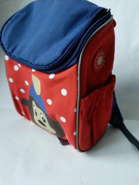 Czerwony plecak Franck Fischer