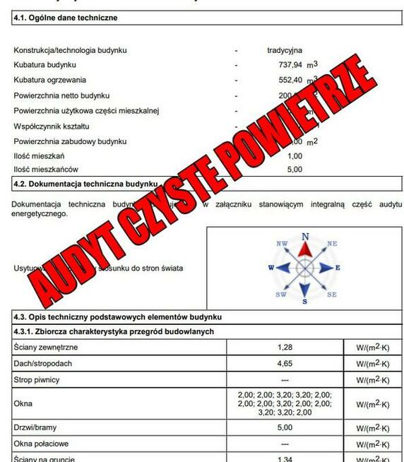 Świadectwo Energetyczne