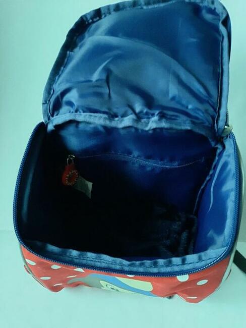 Czerwony plecak Franck Fischer