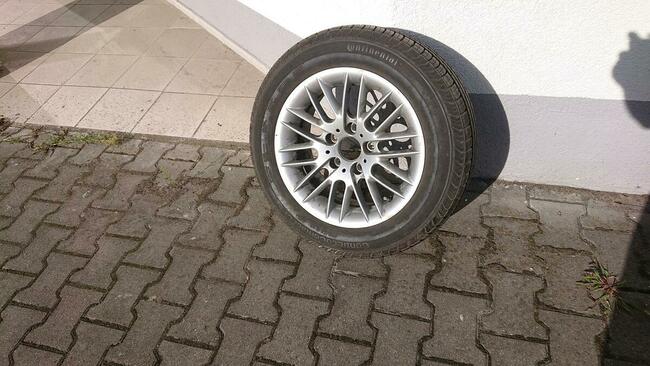 felga BMW aluminiowa, z oponą 225/55 R16