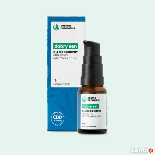 Jaki olejek CBD na lepszy sen? Olej CBD Dobry Sen
