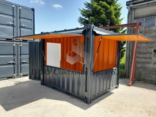 Food truck z kontenera magazynowego