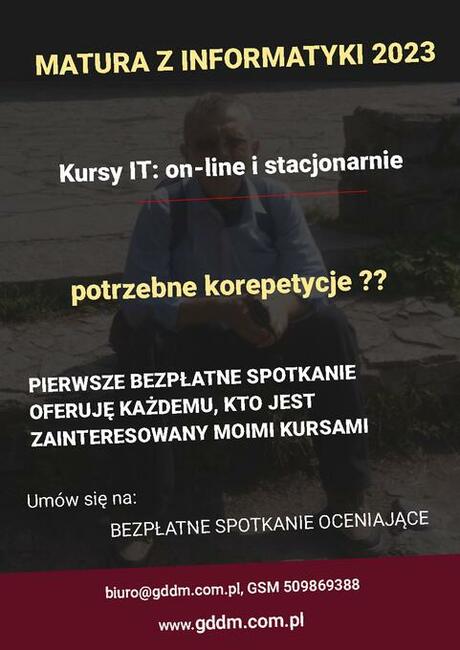 KOREPETYCJE 2026 Matura Technik inform INF.03/Program Inf.04