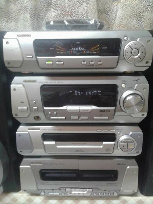 mocna Wieża TECHNICS z pilotem