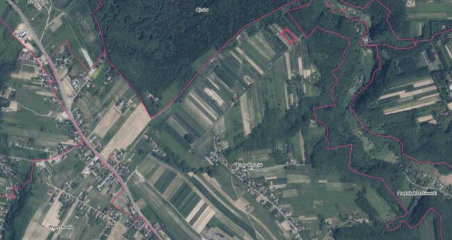 Działka rolna 46 a Biały Kościół Ojcowski Park Narodowy