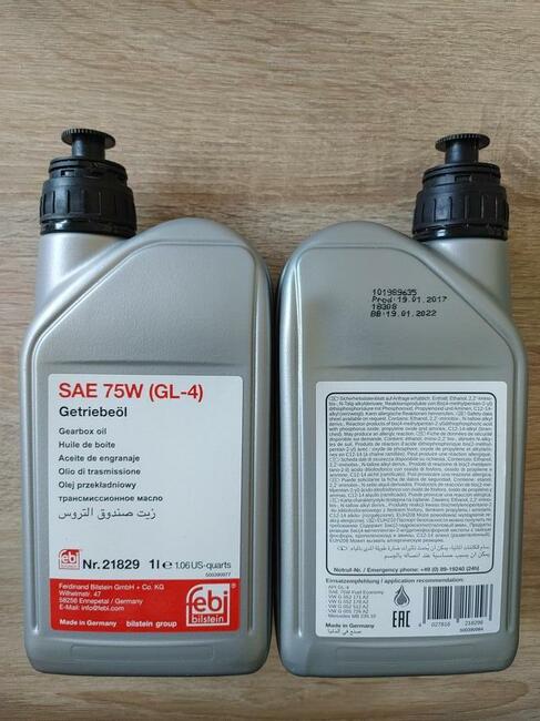 Olej do automatycznej skrzyni biegów FEBI BILSTEIN 21829