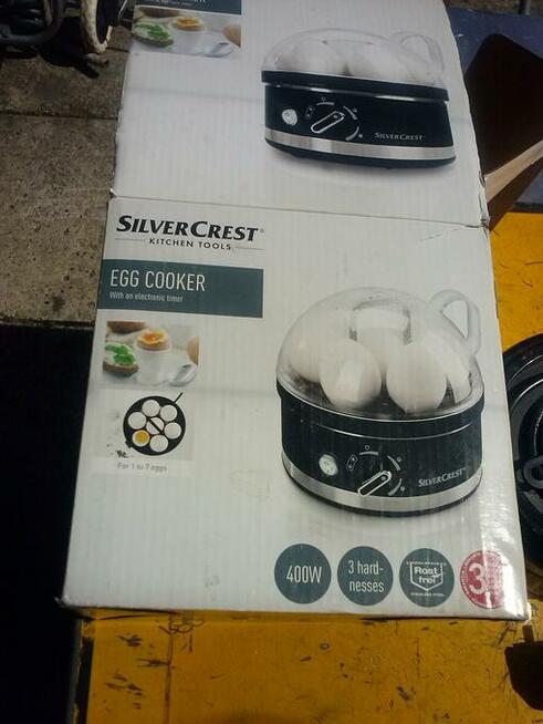 Urządzenie do gotowania jajek Silver Crest, 50,00 zł.