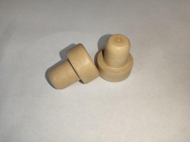 Korek grzybek syntetyczny do butelki 18,5 mm