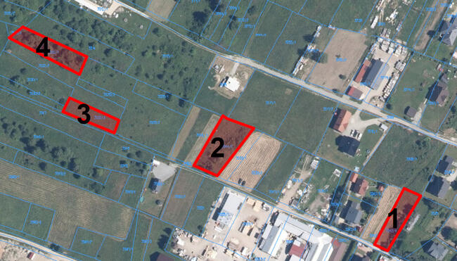 Na sprzedaż tania działka budowlana o pow. 550 m2