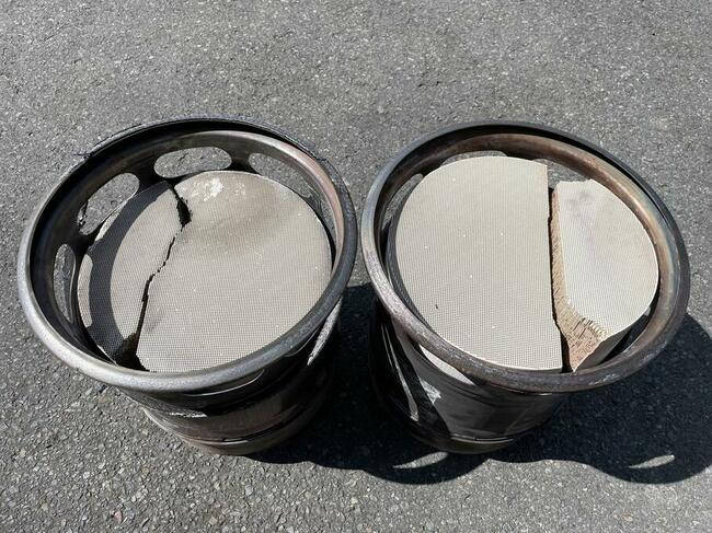 nowy filtr DPF DAF XF 106 Lift euro 6