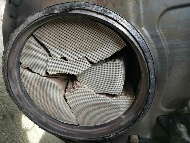 nowy filtr DPF DAF XF 106 Lift euro 6 Muszyna