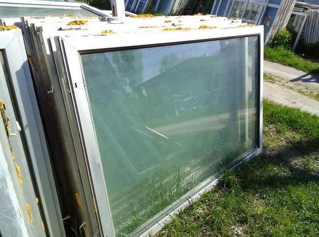 Witryna aluminiowa okno 120 x 180 cm 1200 x 1800 mm
