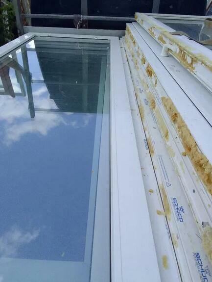 Drzwi wejściowe balkonowe pcv okno witryna 102 x 260 cm